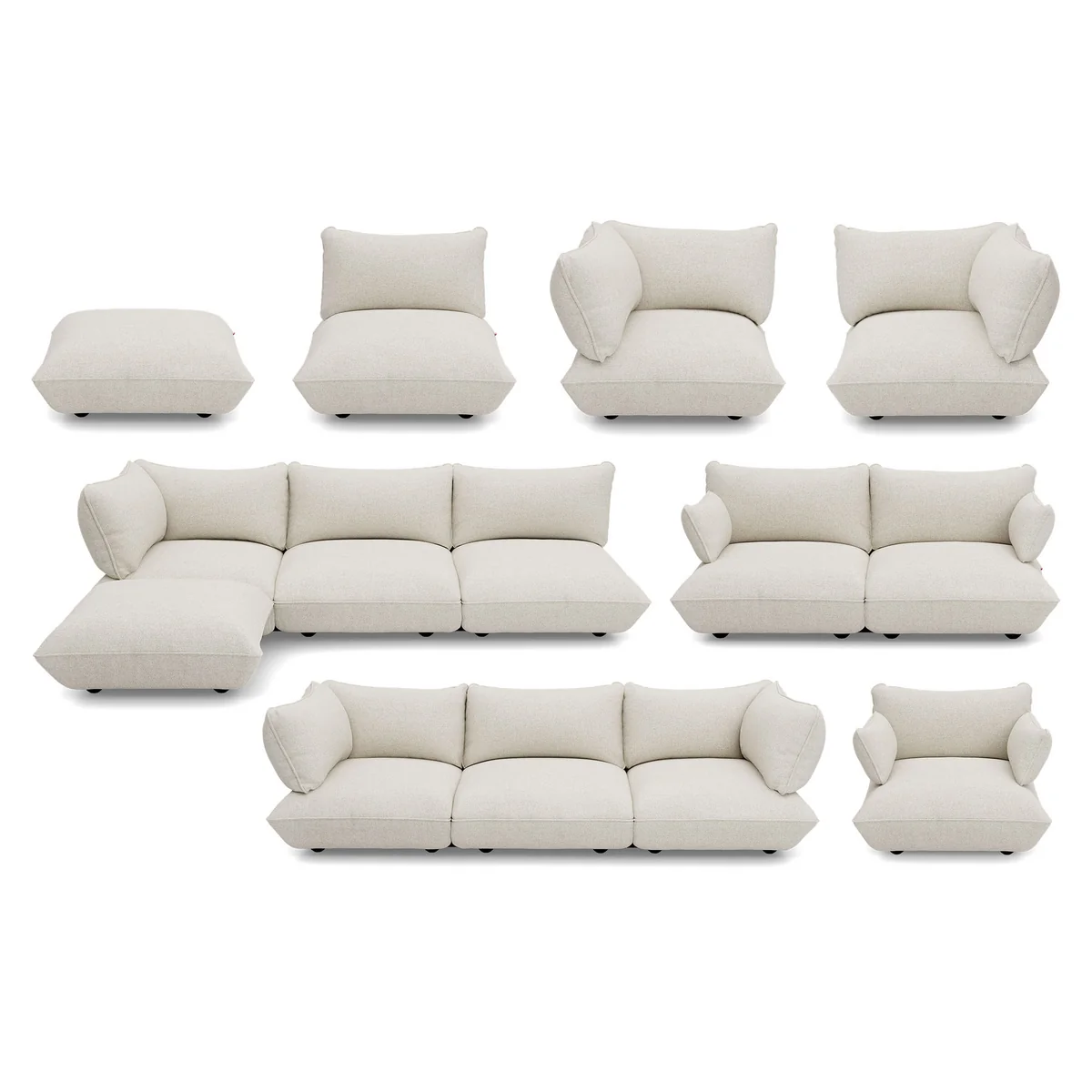 Fatboy - Sumo Armlehne für Modulsofa