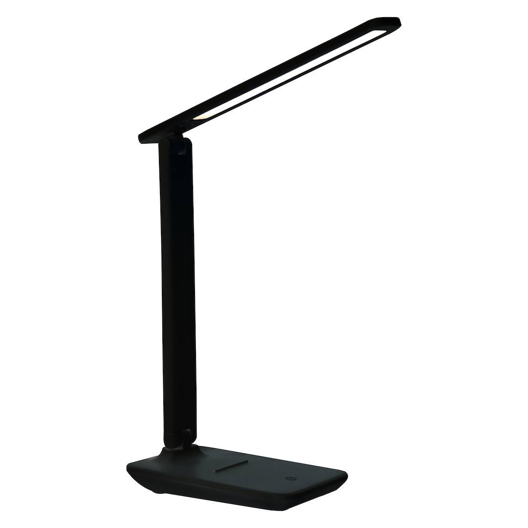 Lampka biurkowa nowoczesna POST czarna LED 5W wys:32cm Milagro