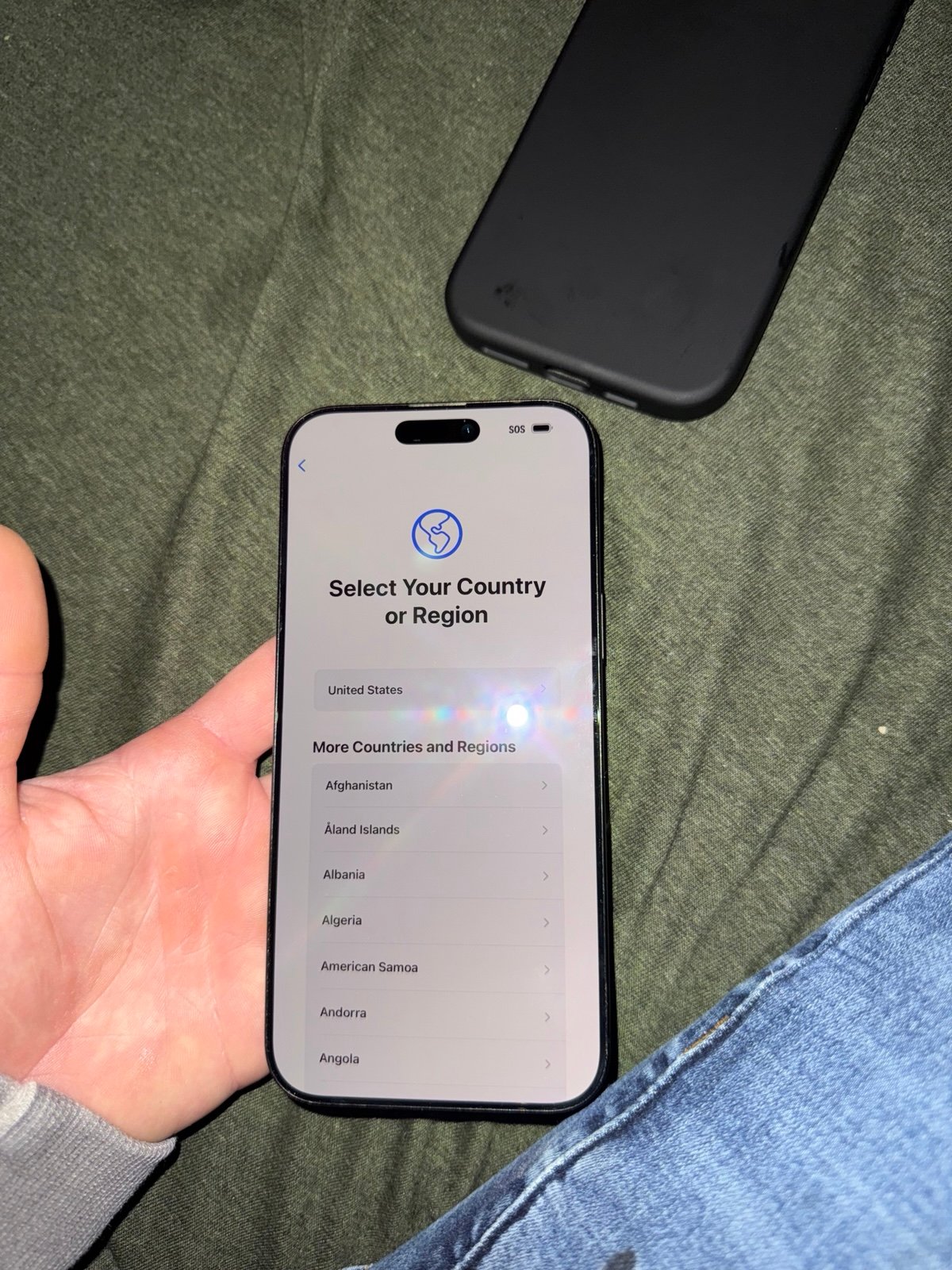 iphone 16 pro max 256GB AT&T Black Titanium