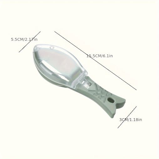 NNETM Fish Scale Remover Brush Seafood Scaler Tool