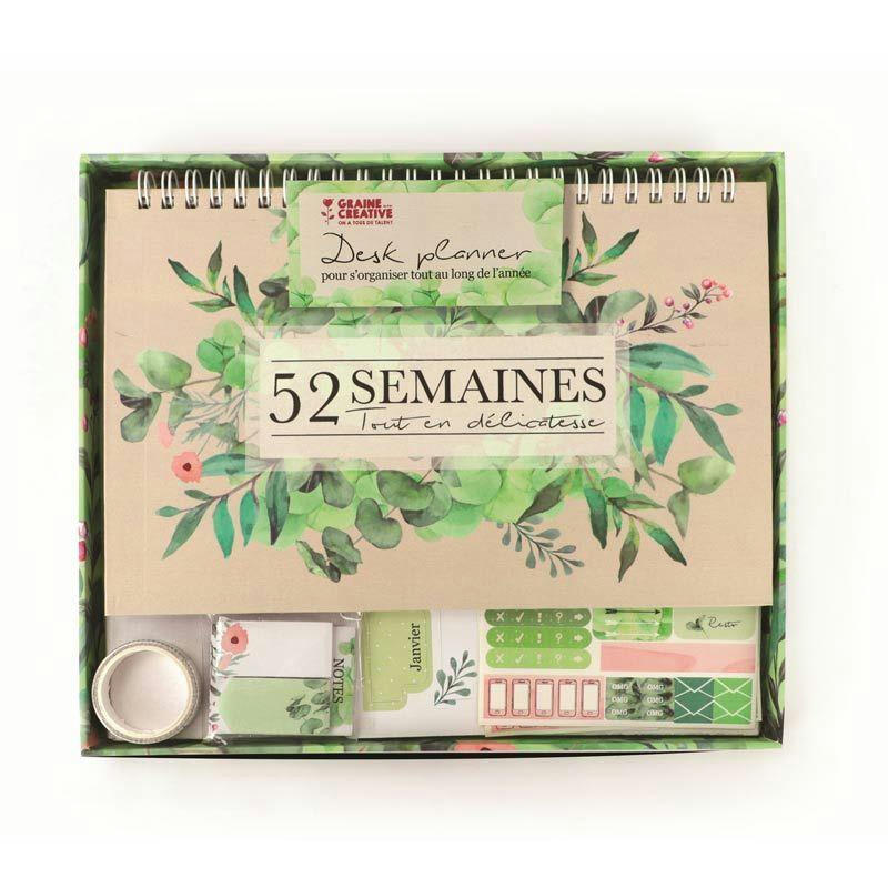 BOTANIQUE - Desk planner thème botanique