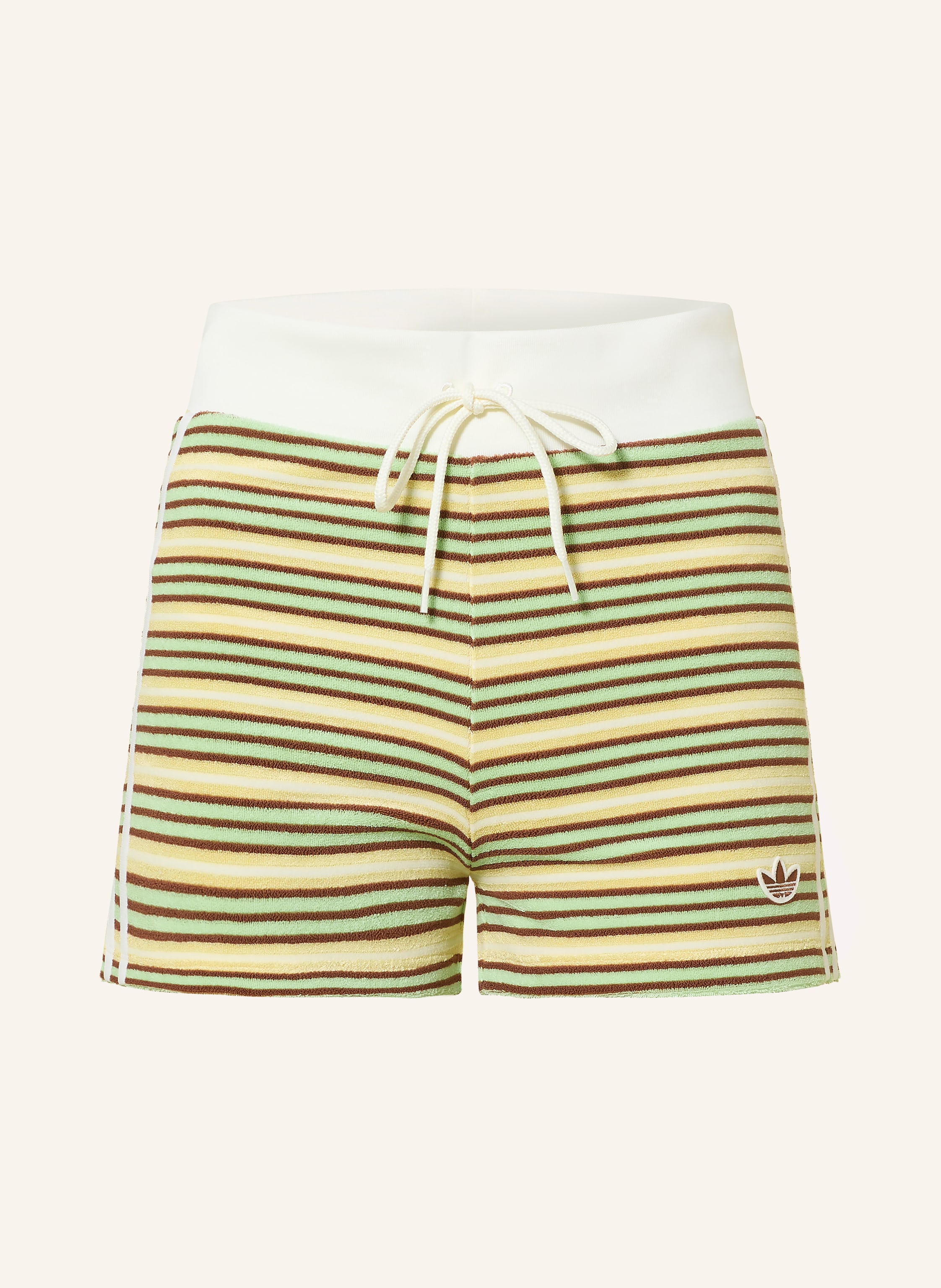 adidas Originals Frotteeshorts BOOTY mit Galonstreifen