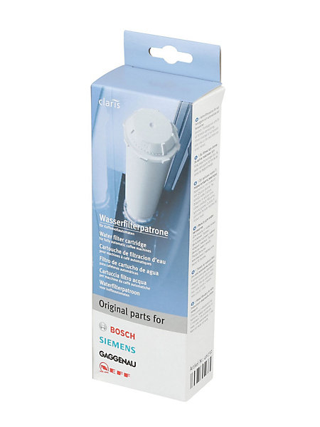 Filtre a eau Claris pour machines a cafe Expresso bosch siemens 00461732