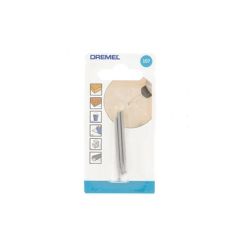 Fraise à graver ronde Ø 2,4 mm 3 pièces DREMEL