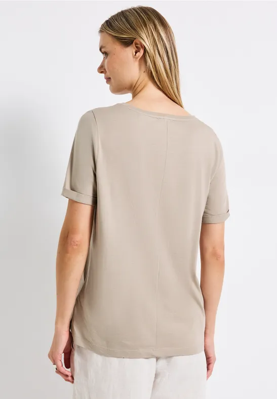 Shirt mit Schimmer-Print