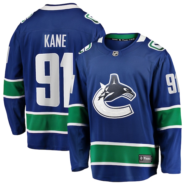 Evander Kane Vancouver Canucks  Home Breakaway Jersey - Blue