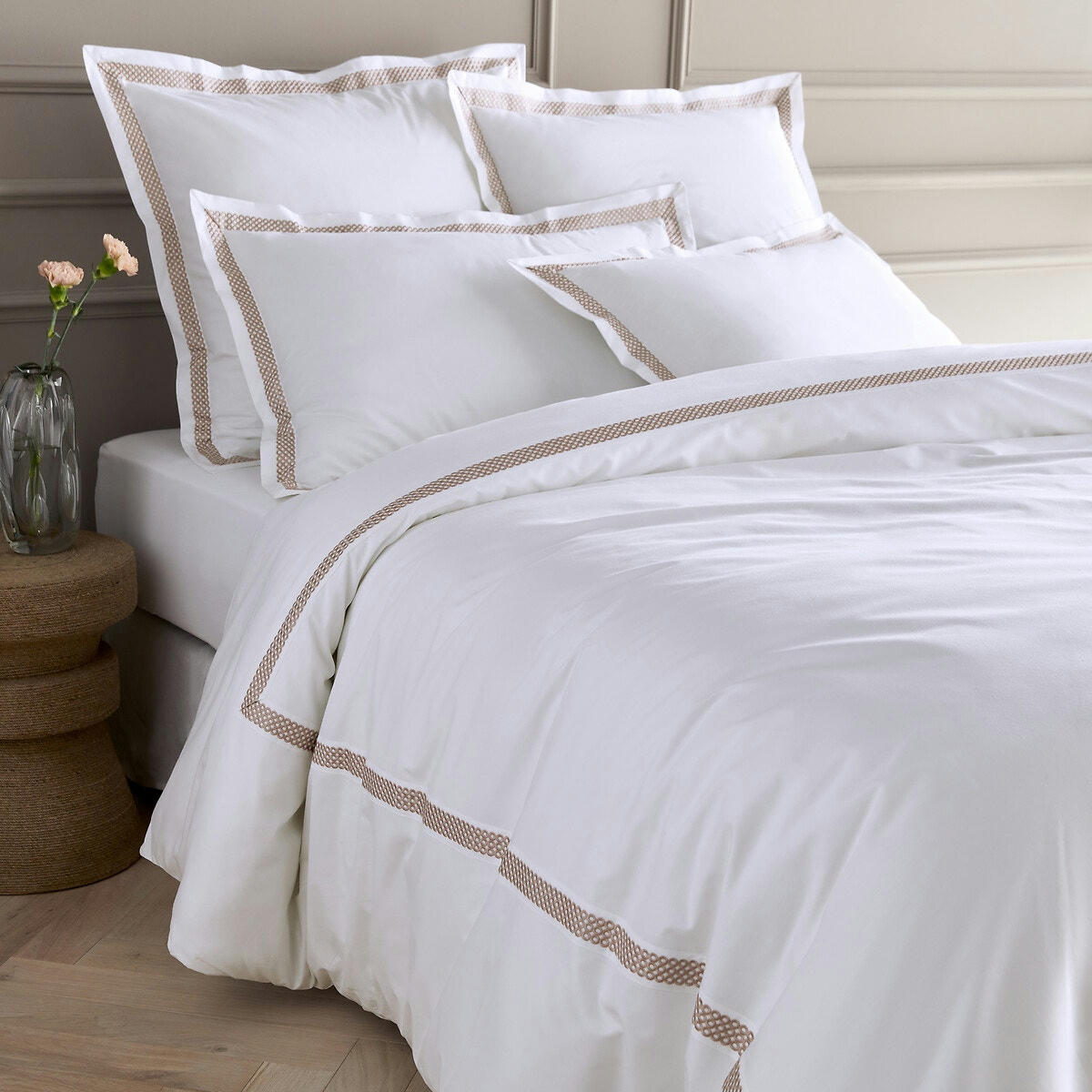 Housse de couette percale de coton bio, Maella