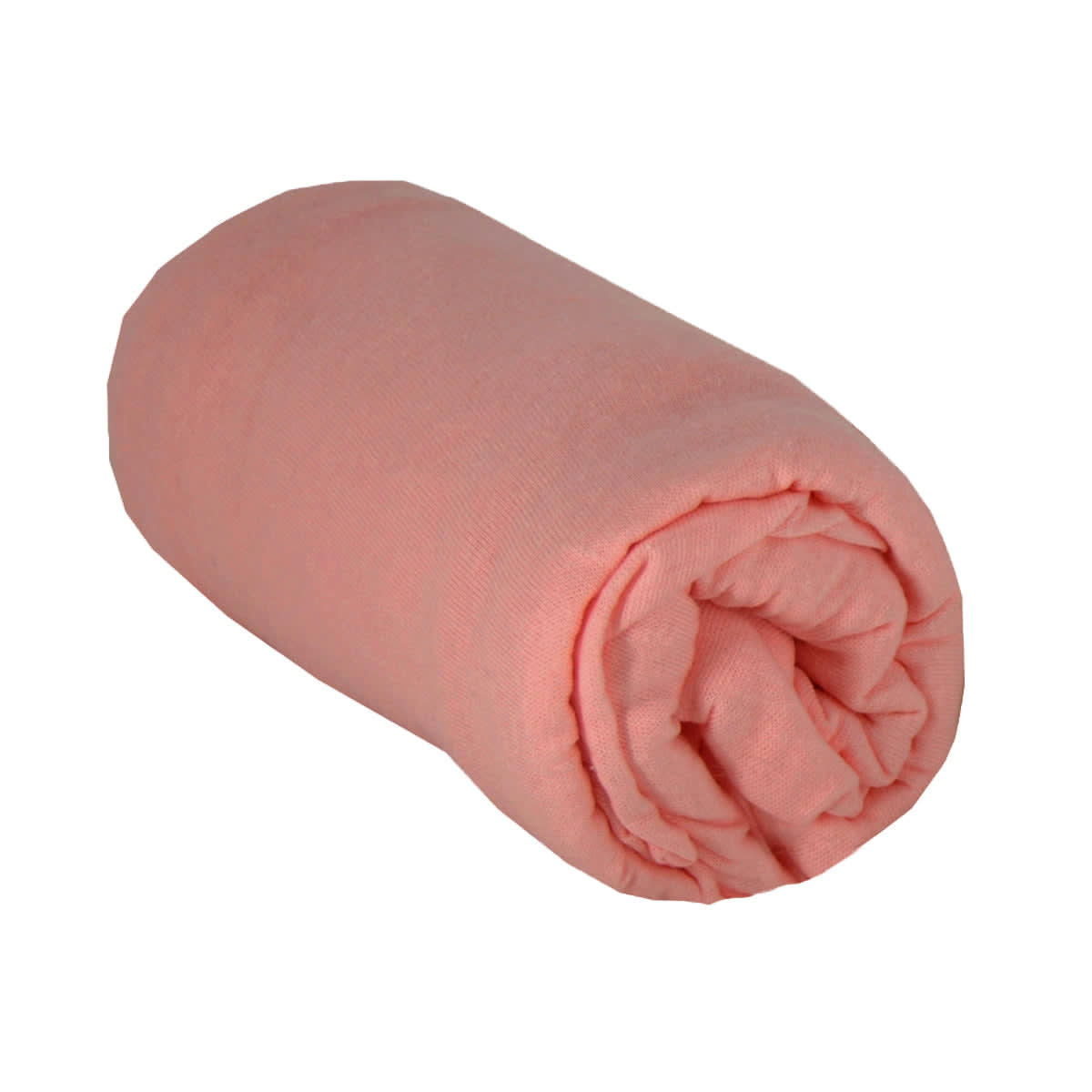 - Drap-housse bébé rose en coton 60x120 cm