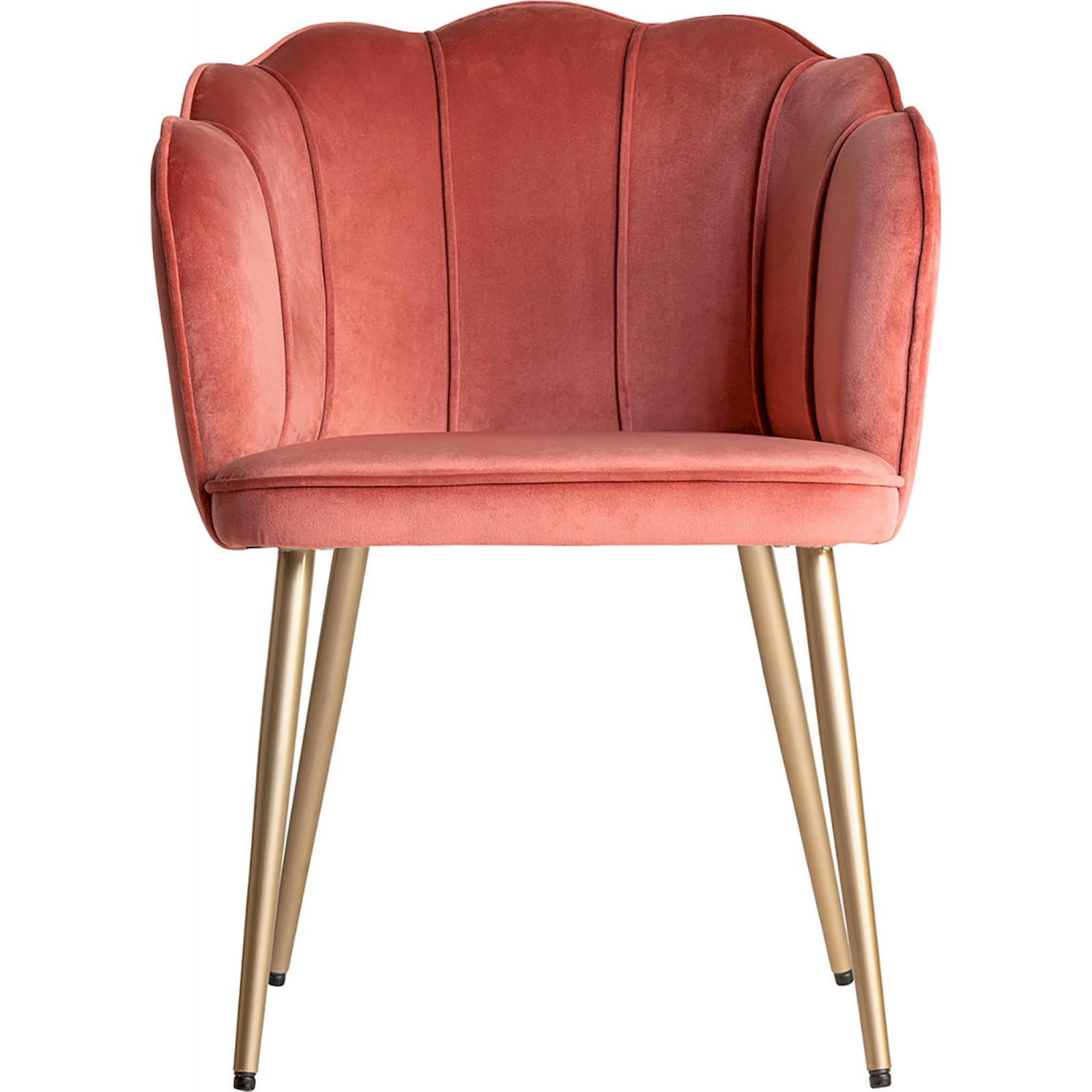 THOU - Fauteuil Velours Rose