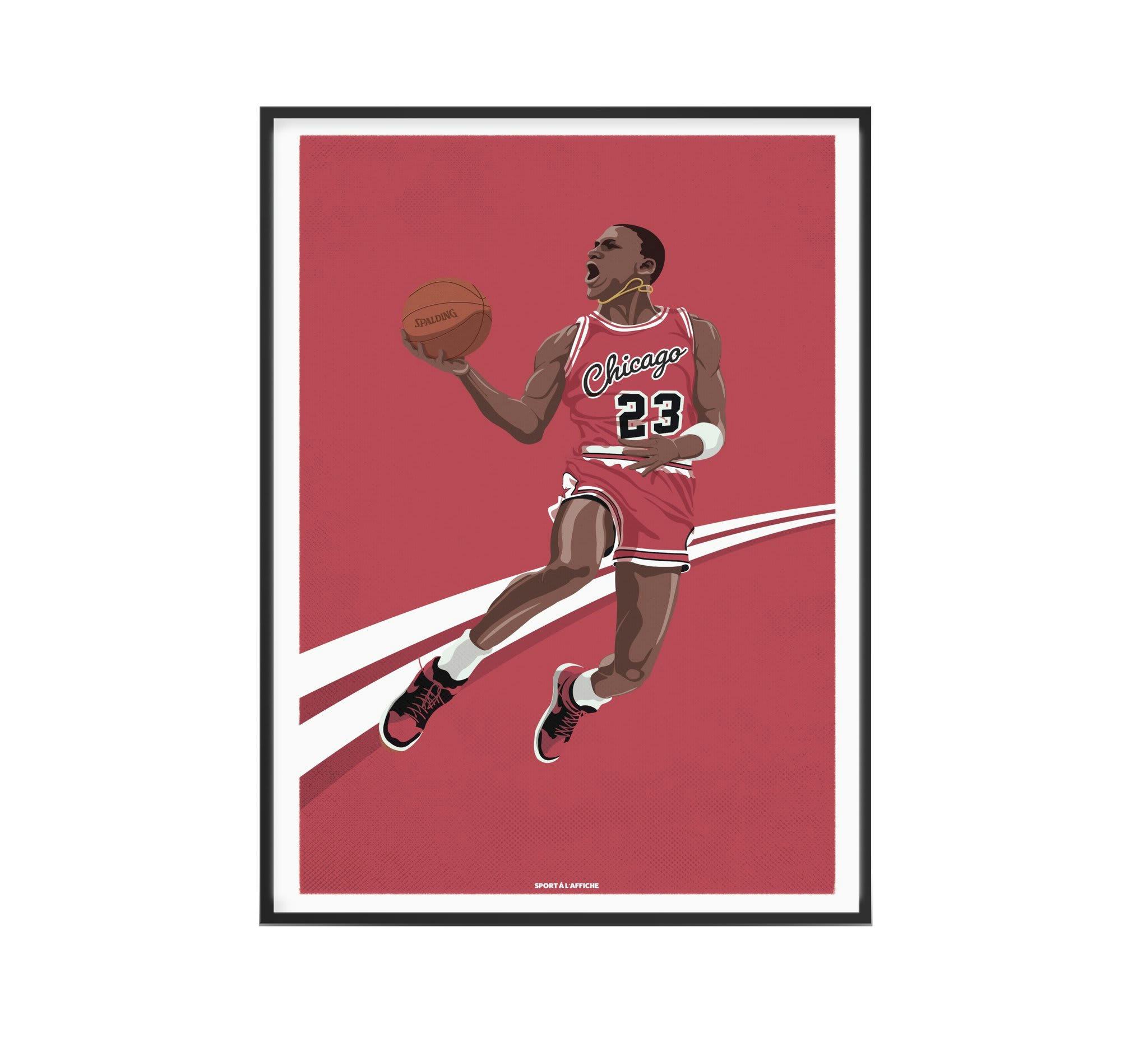BASKET - Affiche Basket - Michael His Airness 40 x 60 cm