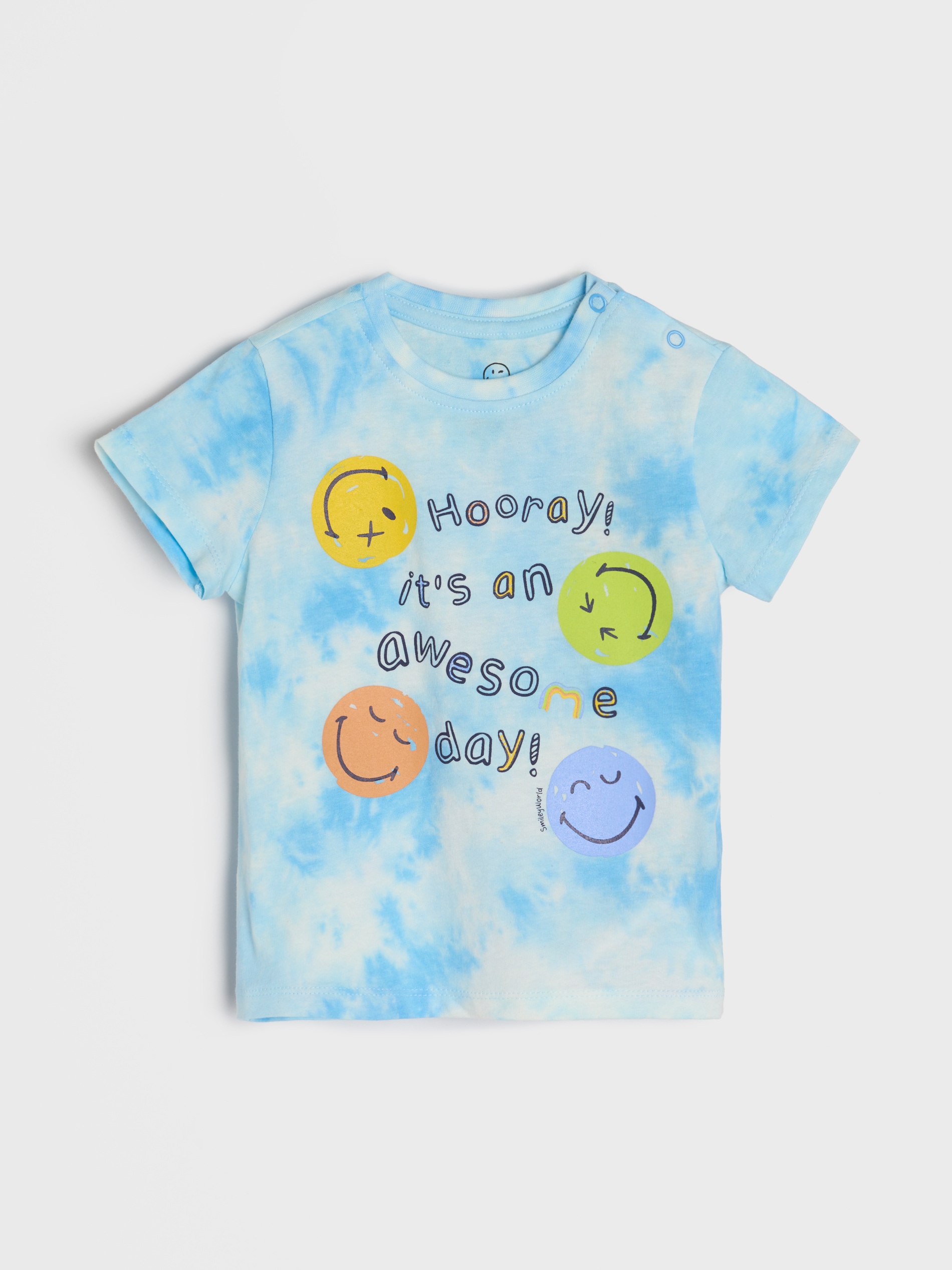 Koszulka z efektem tie dye SmileyWorld®