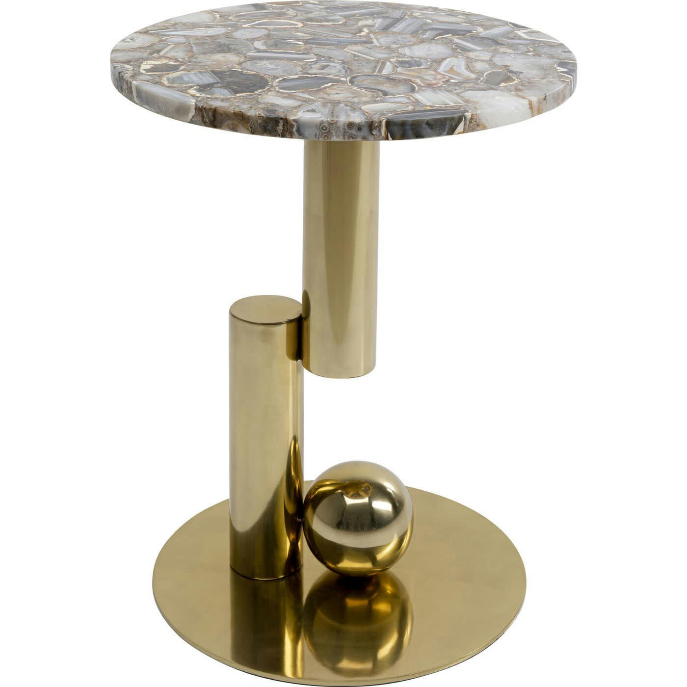 AGATE - Table d'appoint Agate Cut 46cm Kare Design
