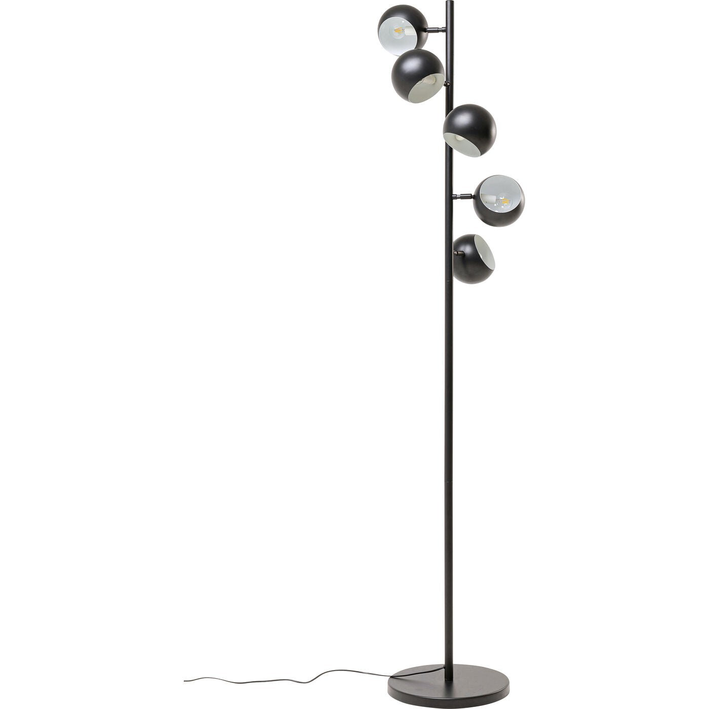 Kare Design Vloerlamp Calotta 180cm zwart