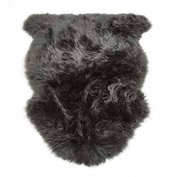 Teppich »Schaffell«, 85 cm, schwarz