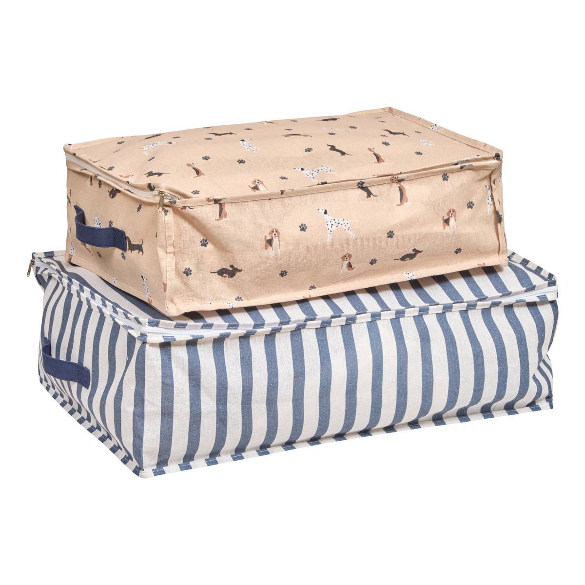 Set of 2 Children's Storage Covers "Zippy" L.22 cm, Multicolor