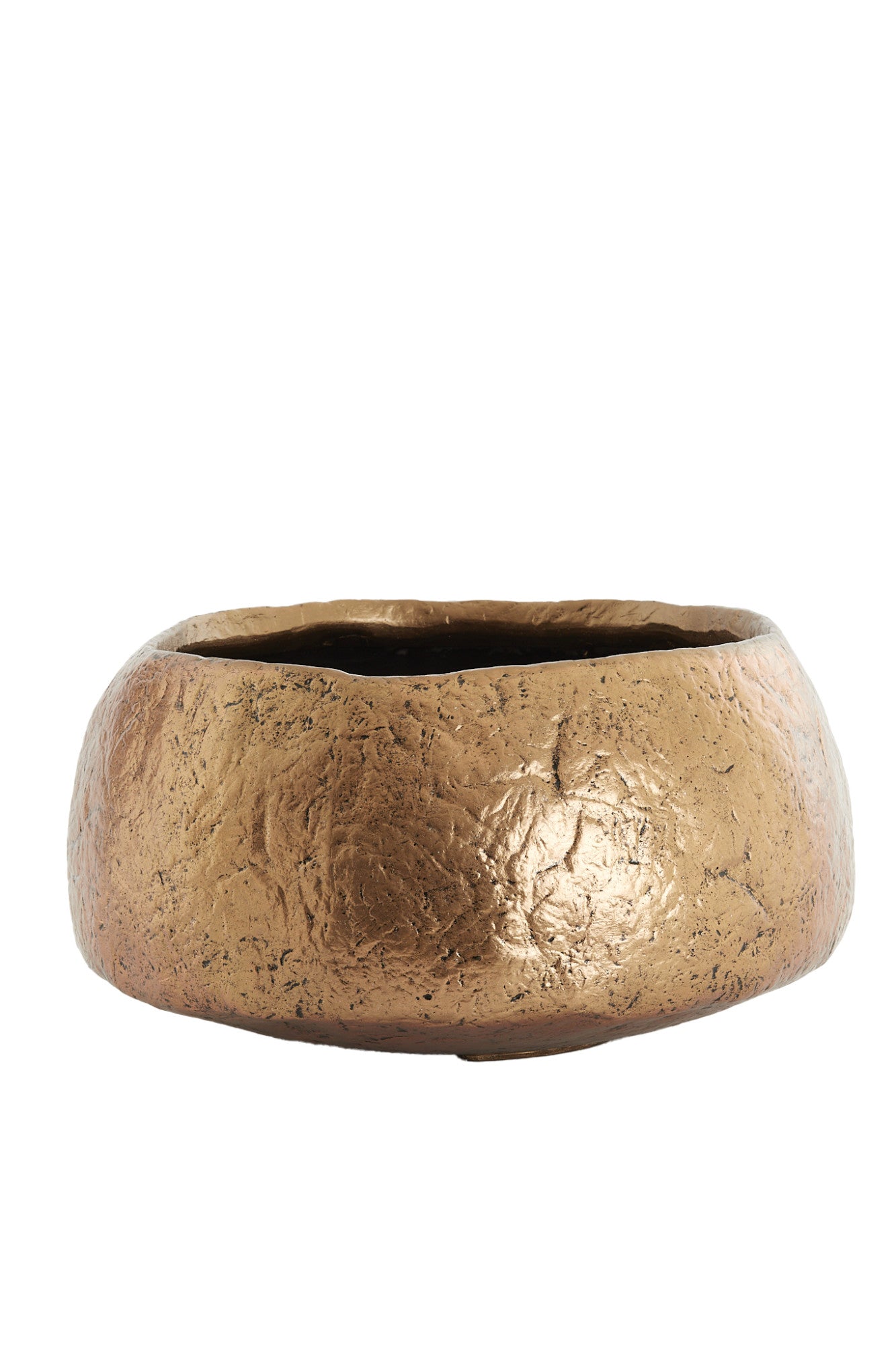 Light & Living vaas TINGRI van steen antiek brons – Ø56x29 cm