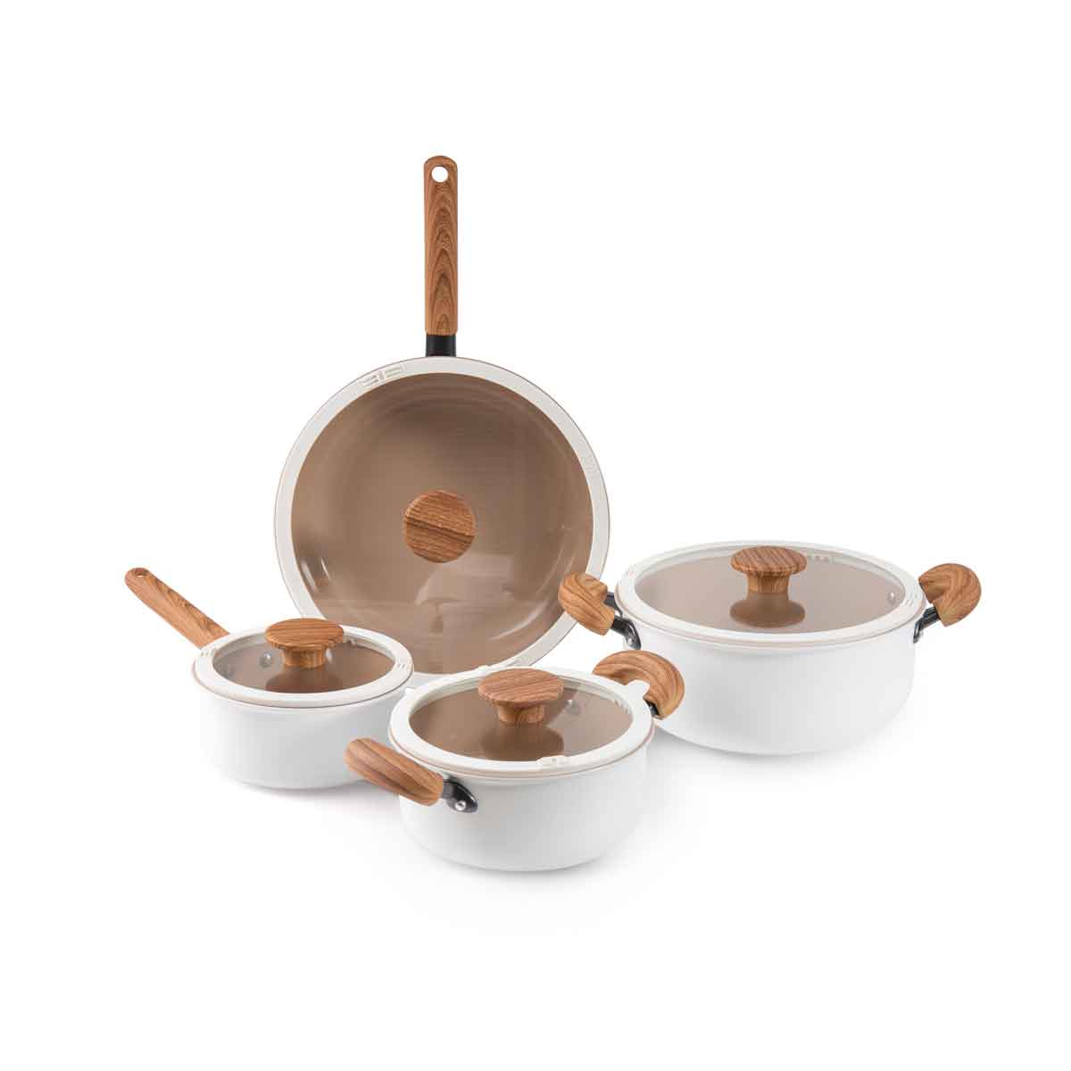 Trem de cozinha 4 peças FARM branco