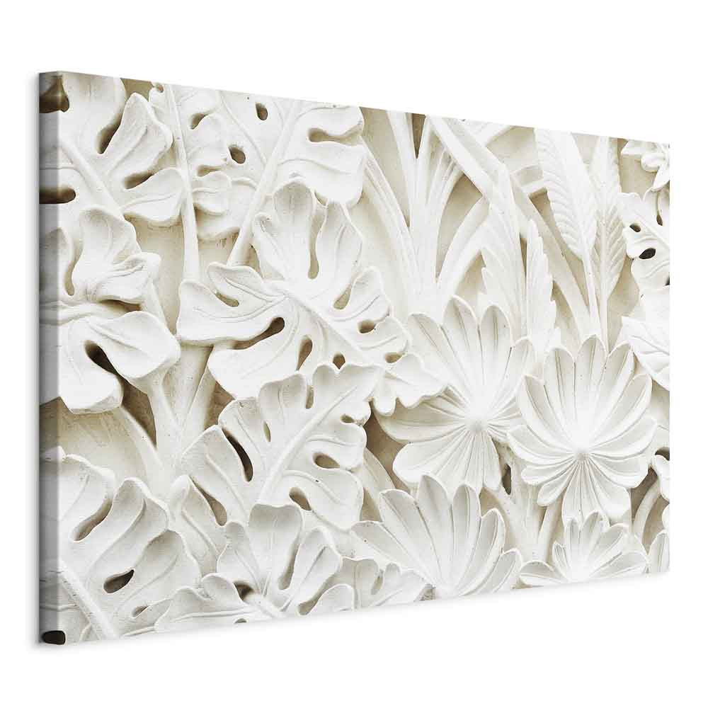 Obraz Ceramiczne liście 60 x 40 cm