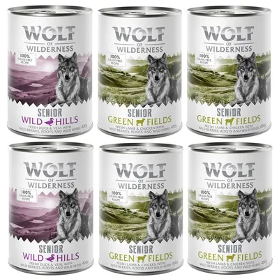 Wolf of Wilderness Senior 6 x 400g
