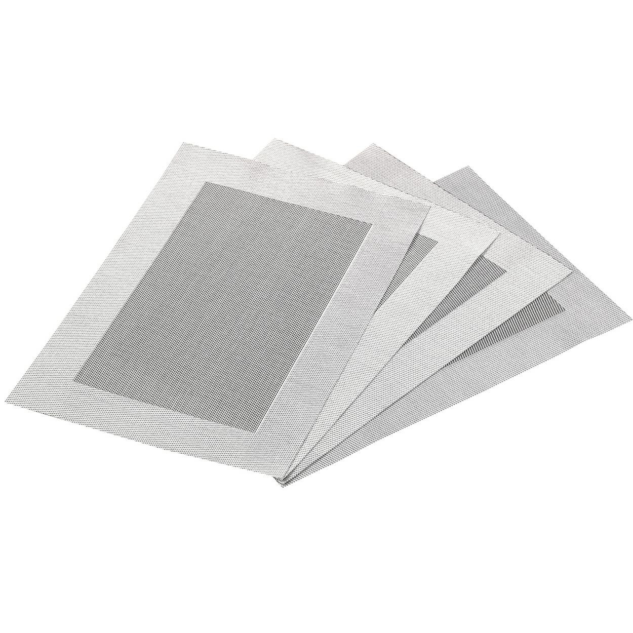 Zestaw 4 Podkładek stołowych klasyczne srebrne 43x29 cm
