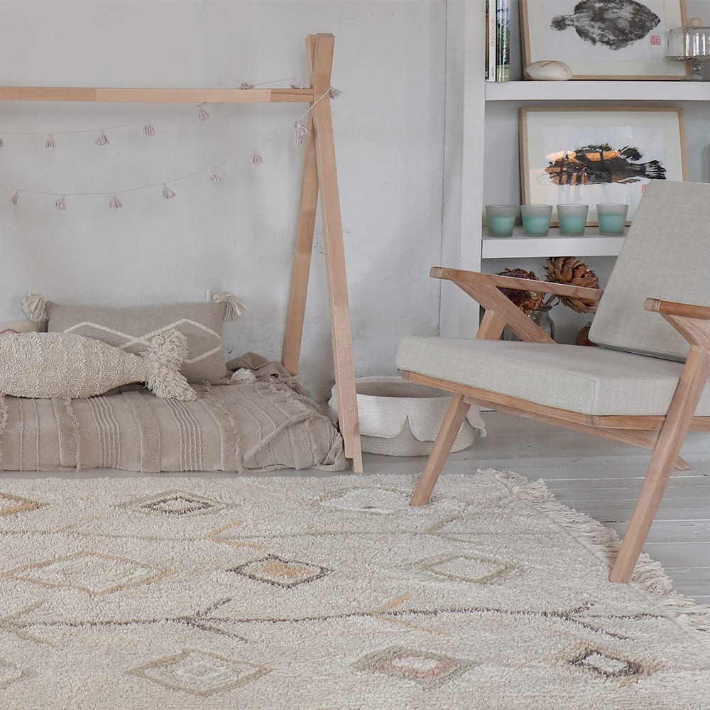 Lorena Canals Kaarol Vloerkleed 170 x 240 cm - Earth