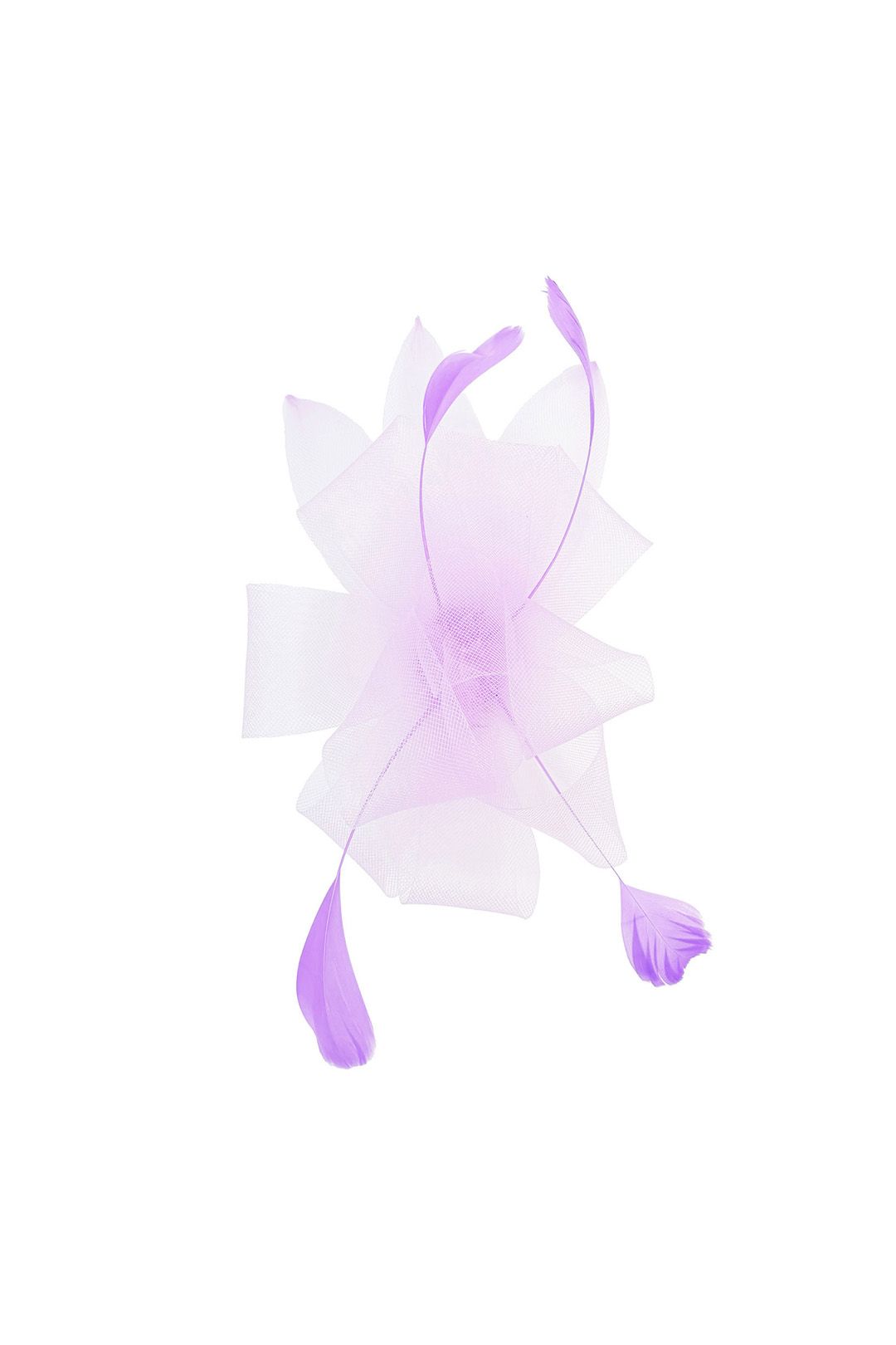 Vellin Elegant Floral Mesh Fascinator Headband