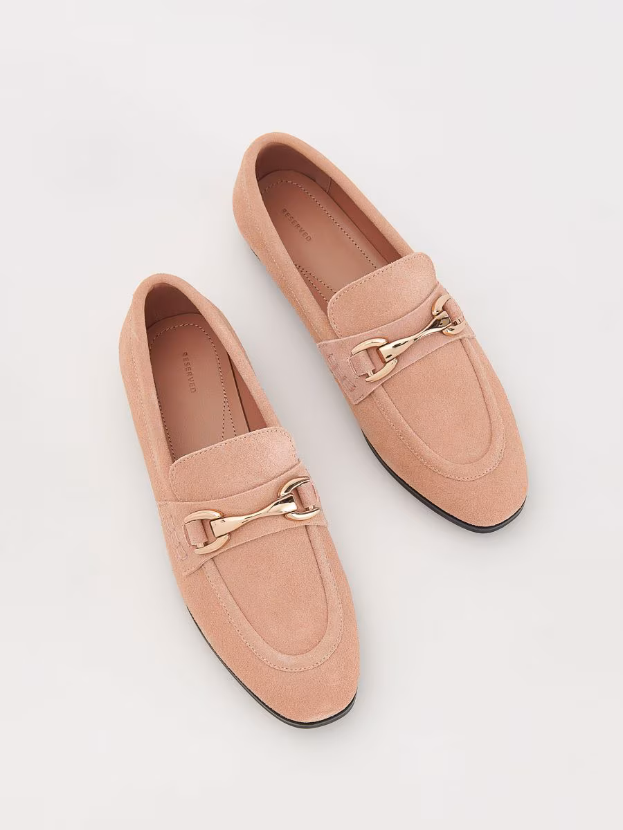 Suede Loafers