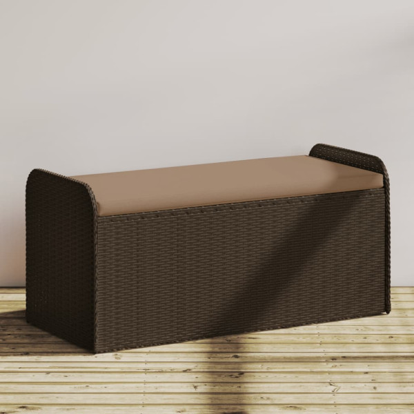 ławka Brown 115 x 51 x 52 cm vidaXL