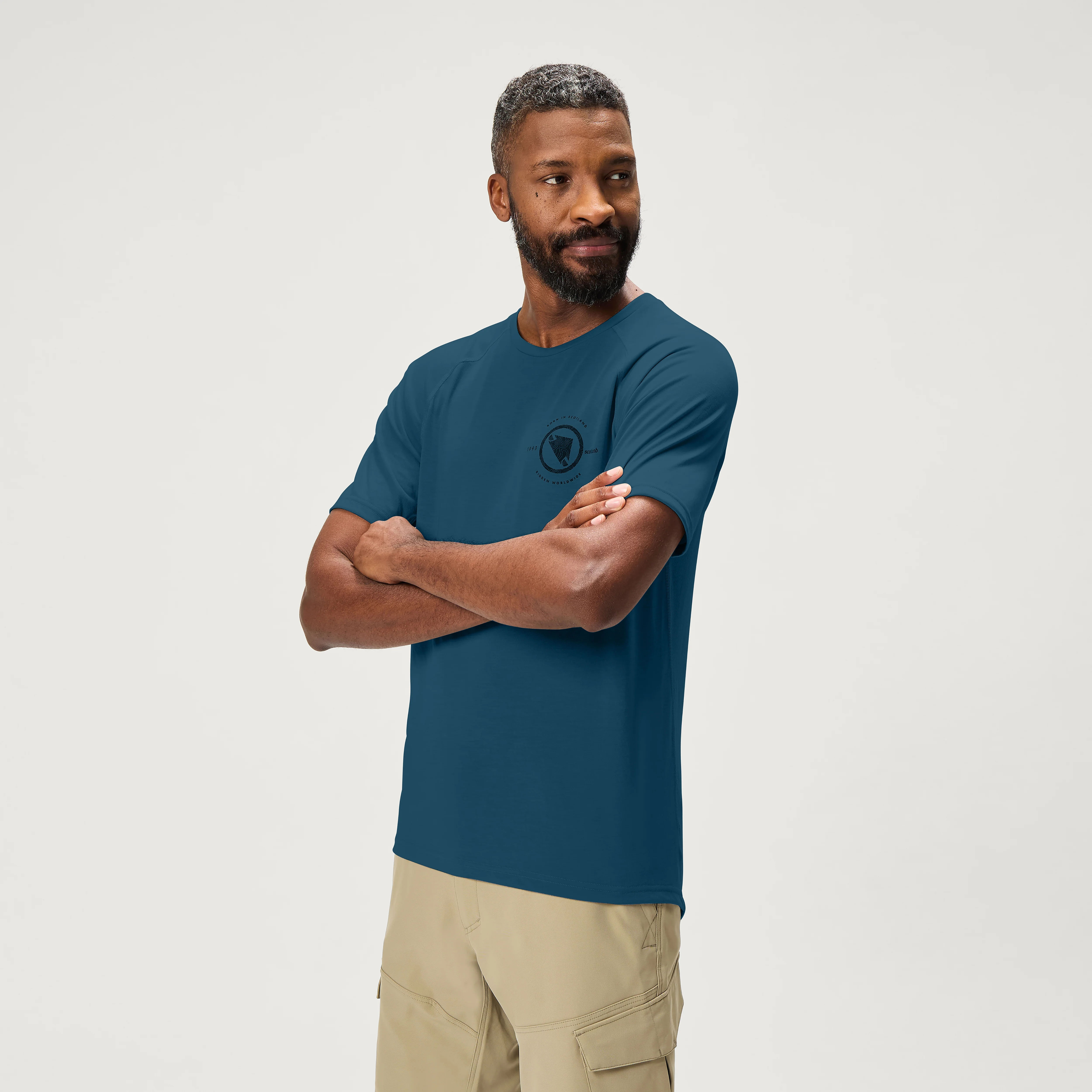 Men's Loop S/S Tech Tee - Barra Blue
