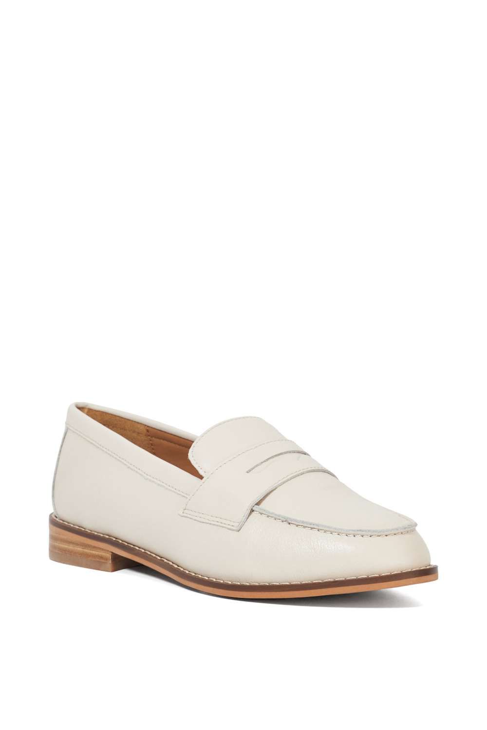 Dune London Wide Fit 'Ginelli' Leather Loafers