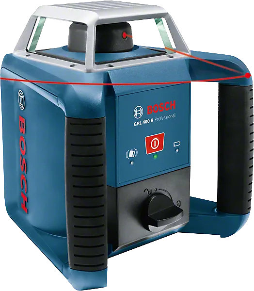 Bosch Laser rotatif GRL 400 H 0601061800 - niveau laser horizontal, portée 400 m, IP56