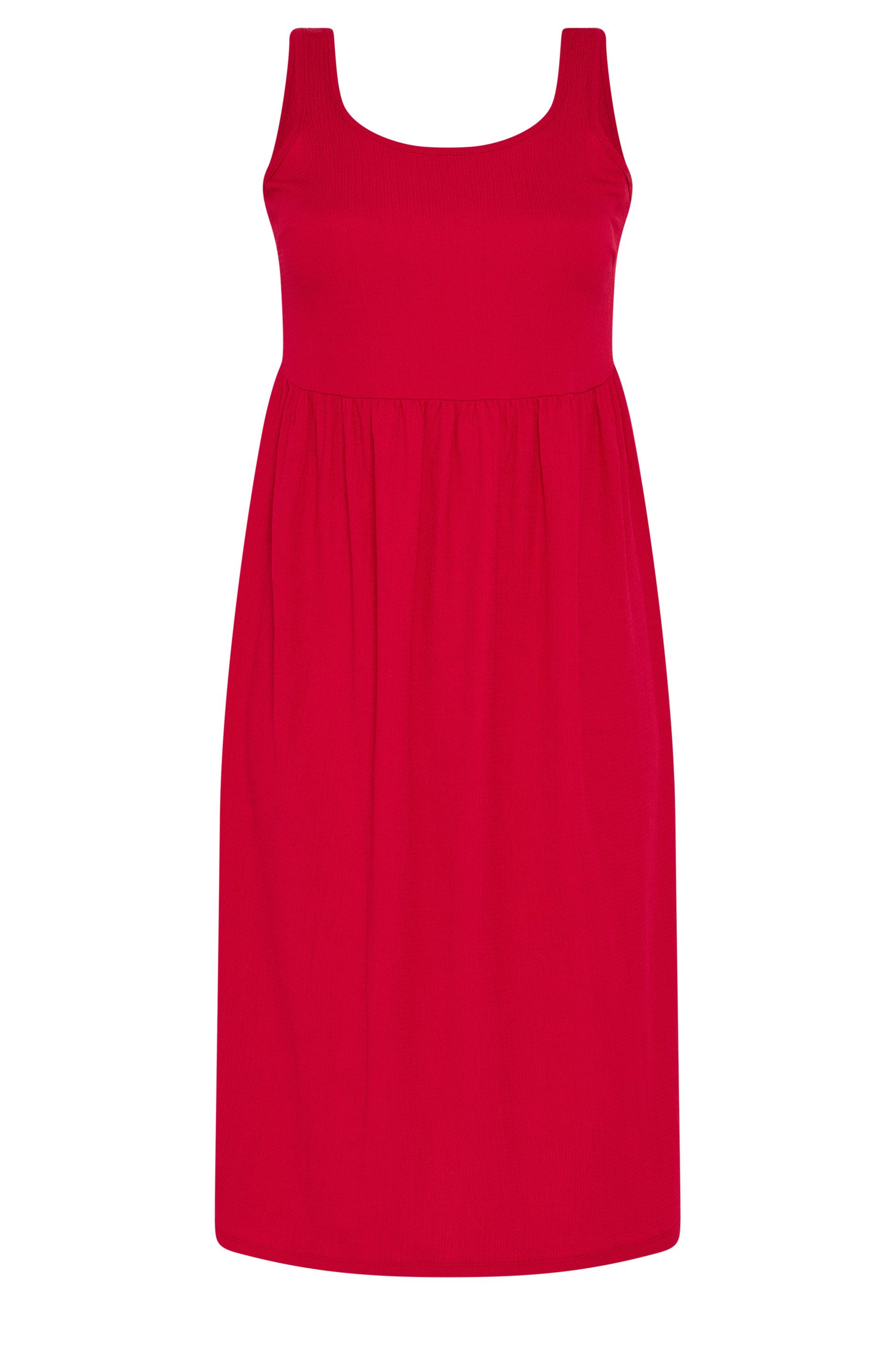 Yours Textured Smock Midi Dress