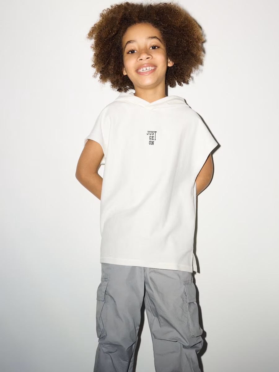 Oversized T-Shirt With Hood
