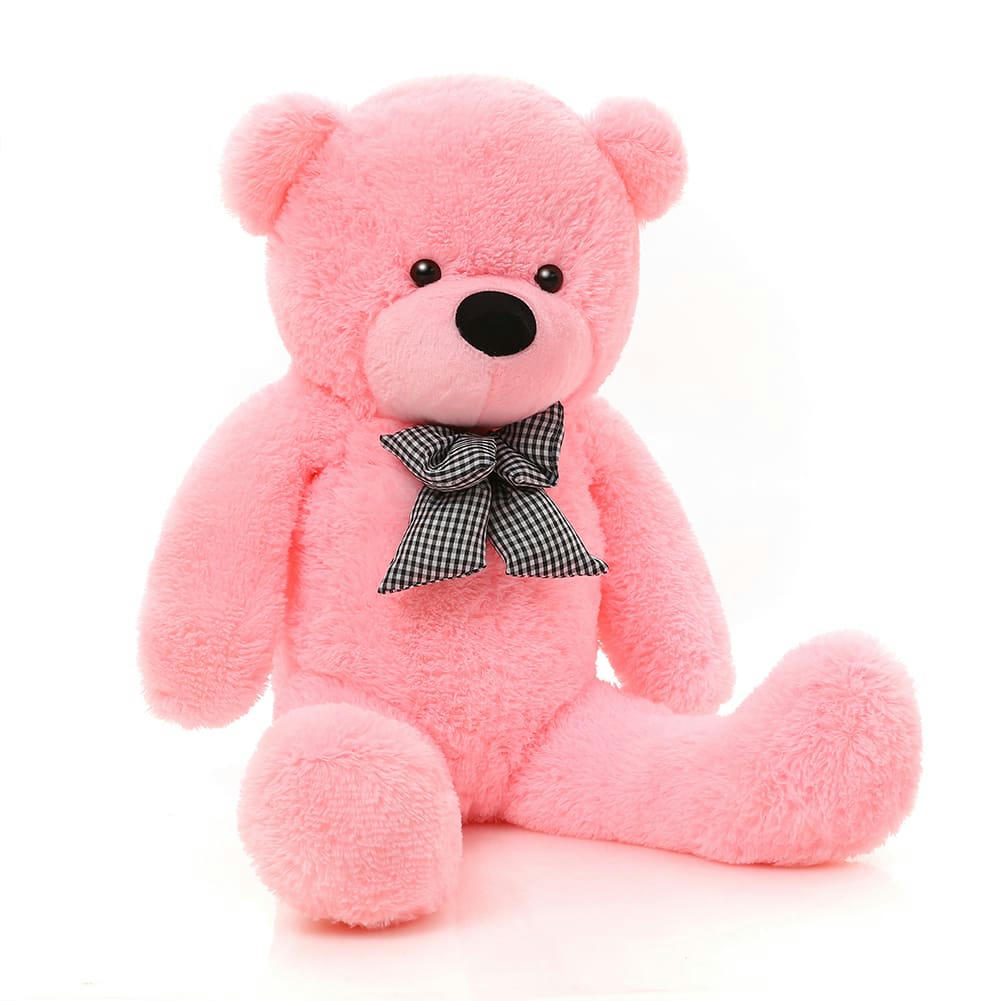 - MeowBaby® TEDDY Ours en peluche géant 200 cm Rose clair