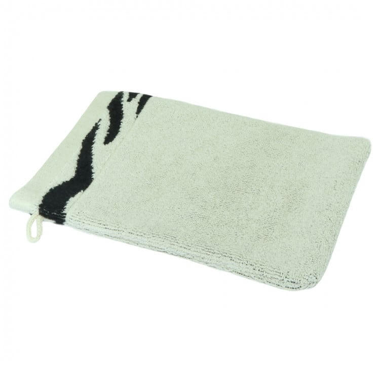 ZEBRA - Gant de toilette en Coton Beige 16x21 cm