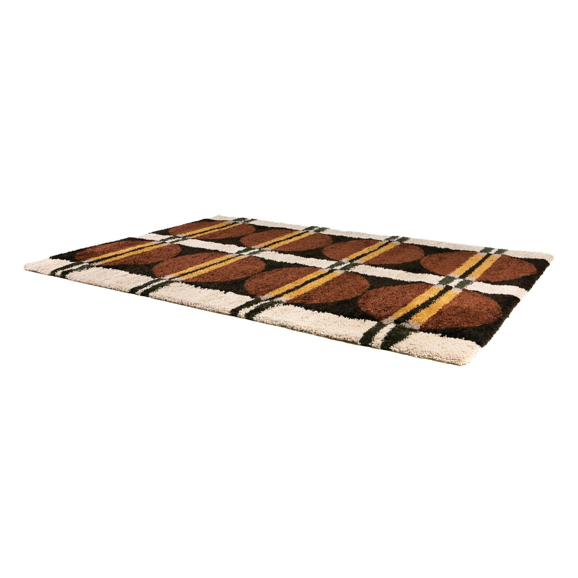 YONI - Tapis  en polypropylene geranium 200 x 290