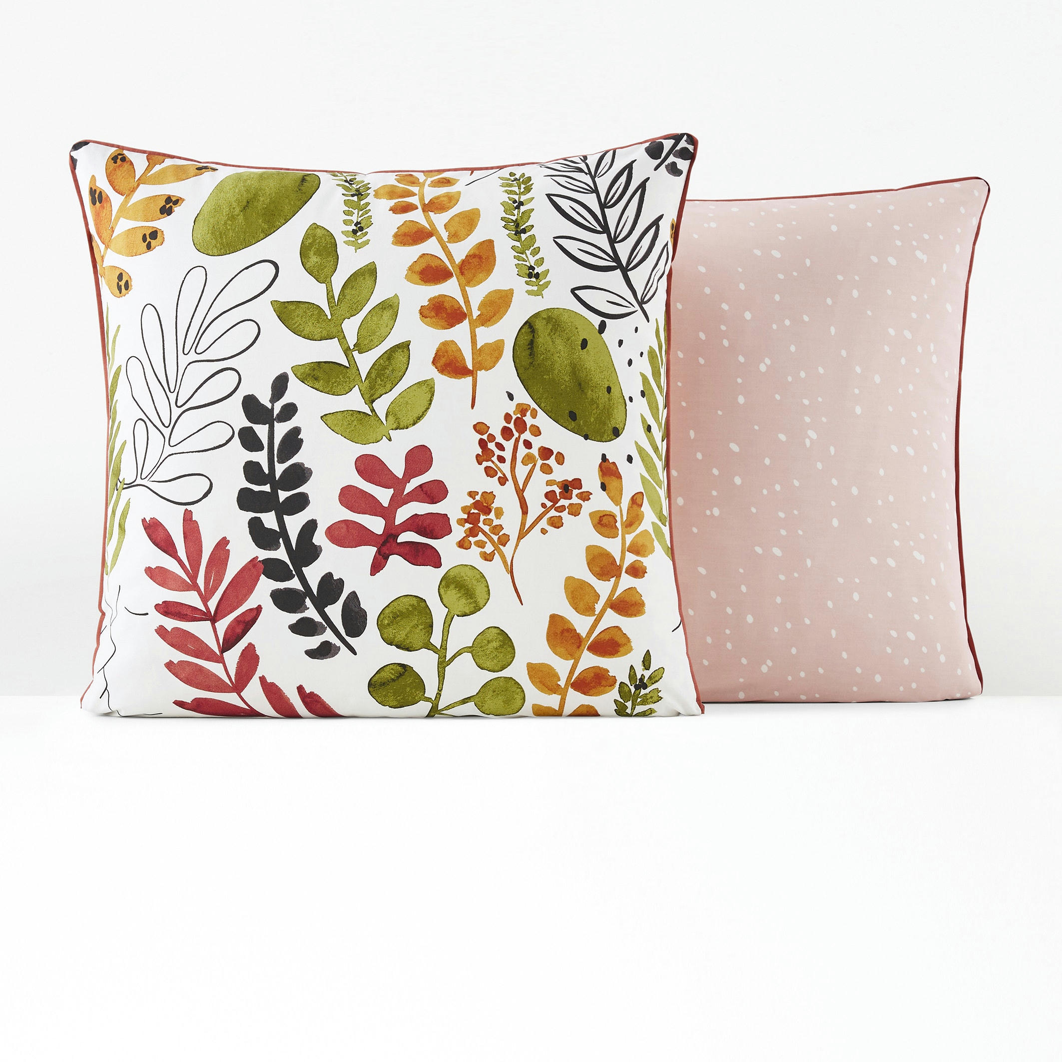 Taie d'oreiller percale pur coton, Palm Spring