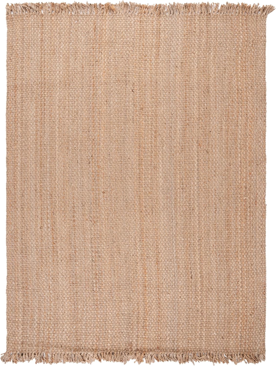 SAFAVIEH Natural Fiber Collection Area Rug - 9' x 12', Natural, Handmade Tassel Jute, Ideal for High Traffic Areas in Living Room, Bedroom (NF467A)
