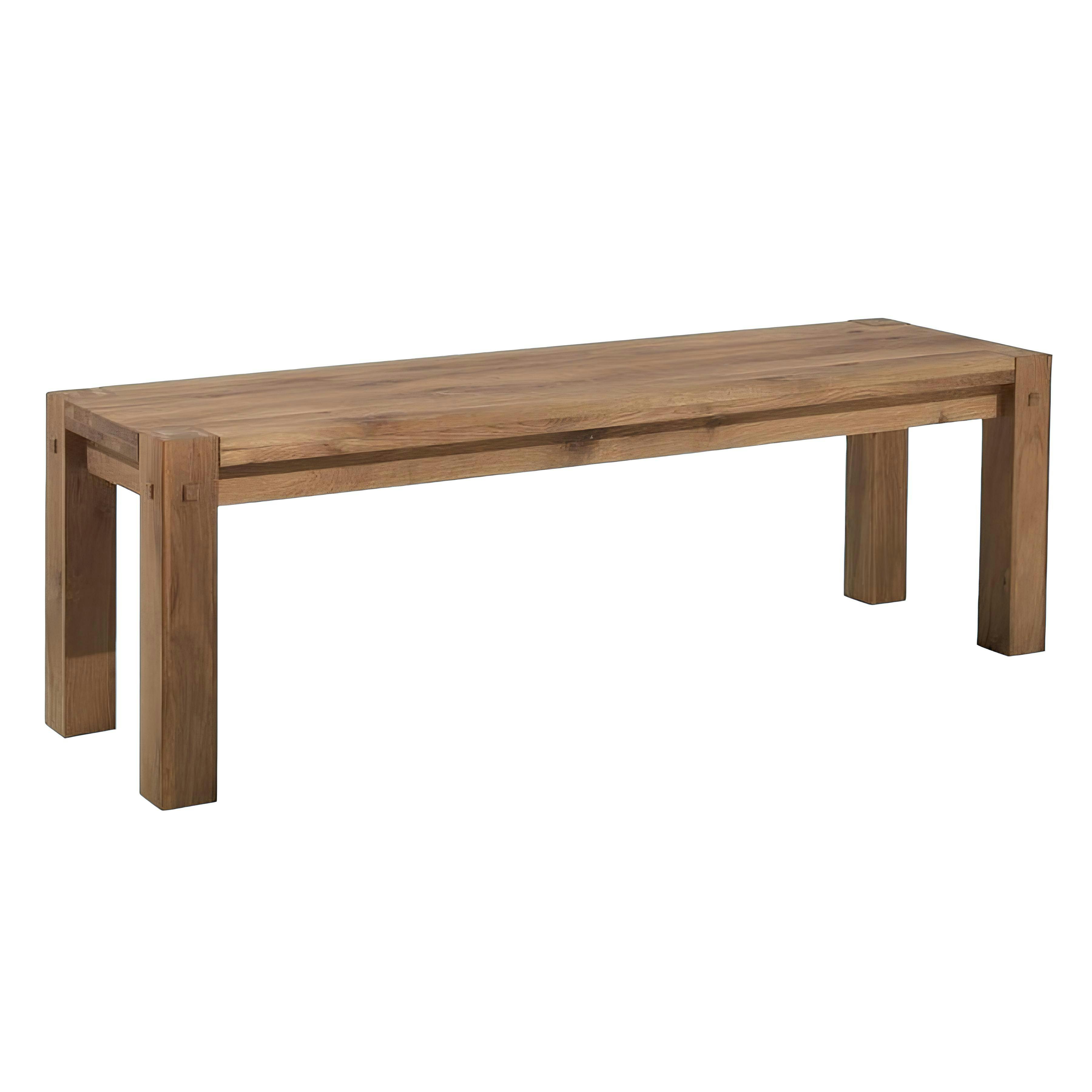 Banc bois chene massif 153cm FJORD