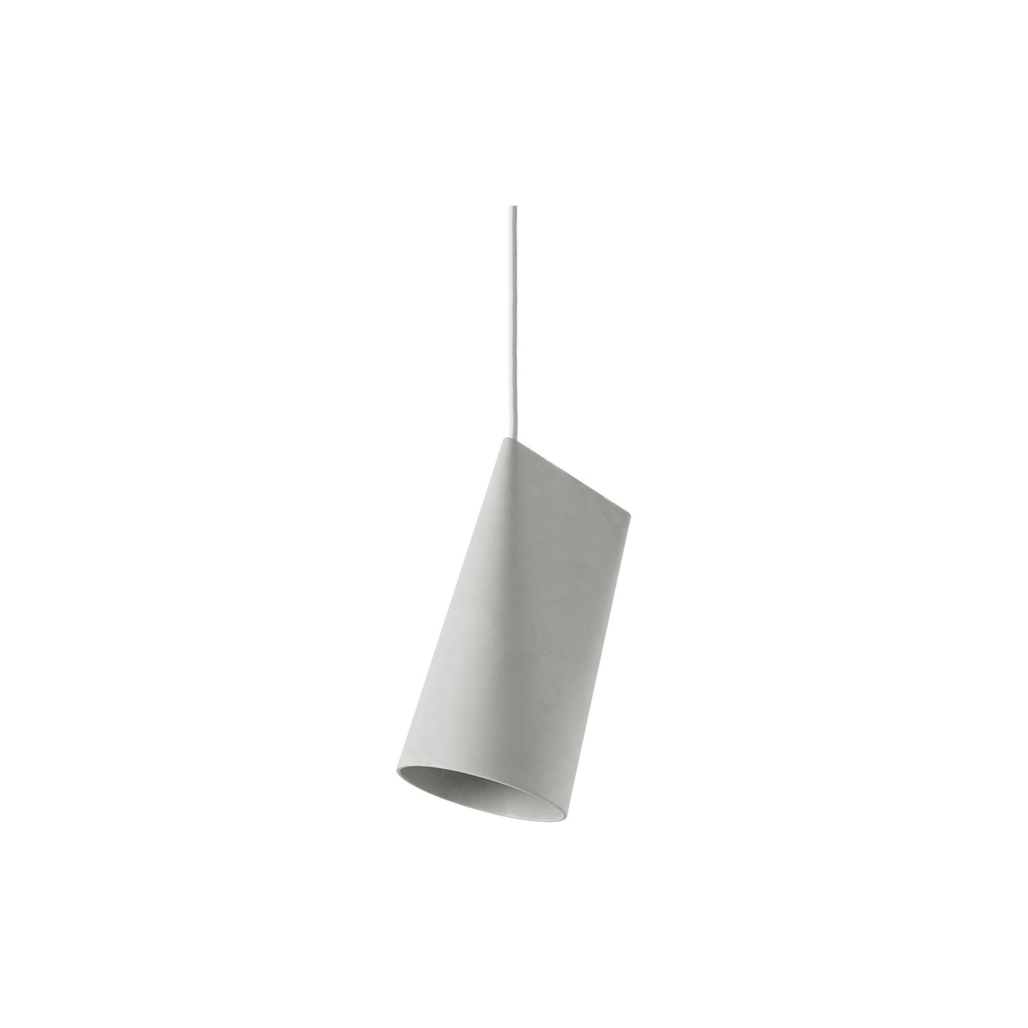 Ceramic Pendant, light grey