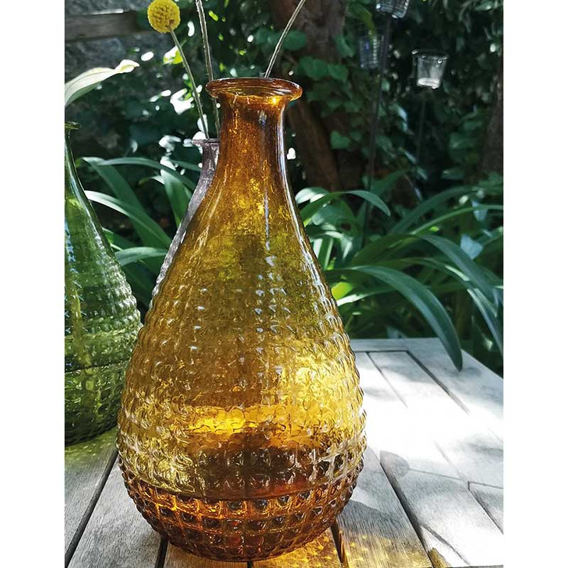 Glasvas Amber