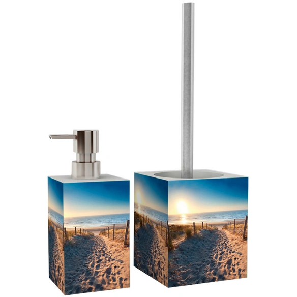 WC-Bürste »Düne«, H 37 cm, Beige, Rechteckig