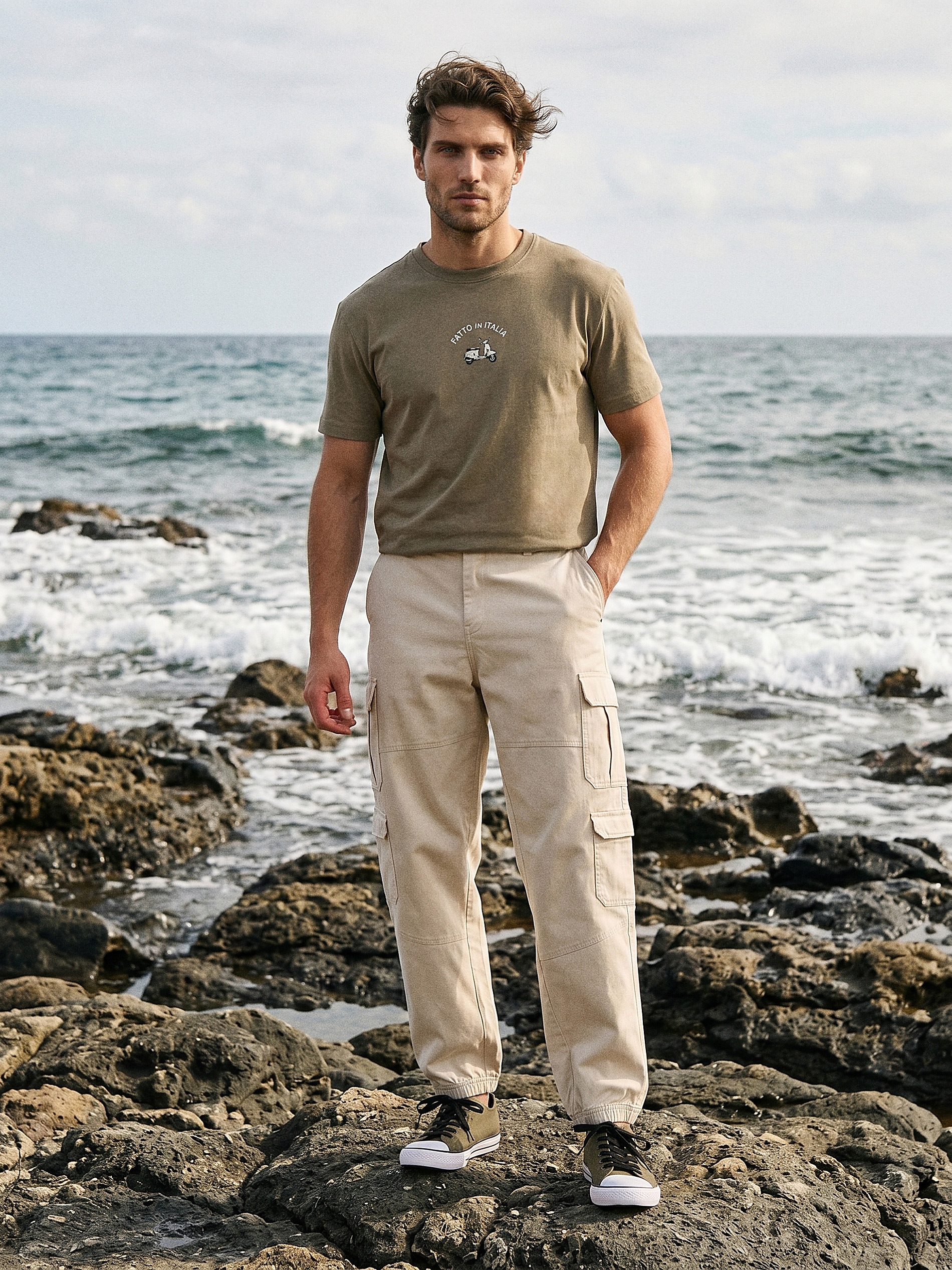Spodnie cargo jogger