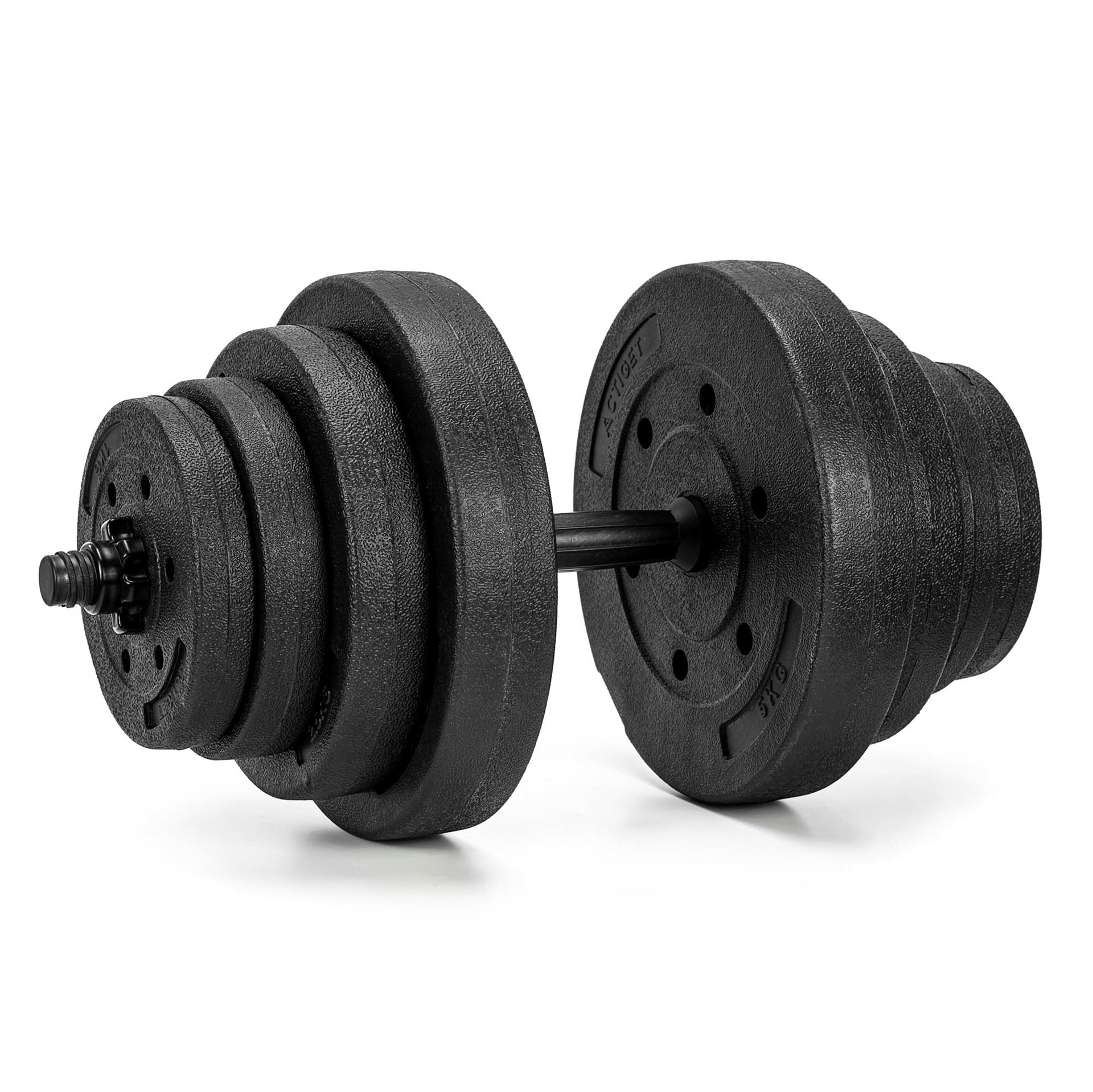 Hantel do treningu siłowego 20 kg Actiget hantla regulowana zestaw 2x10 kg