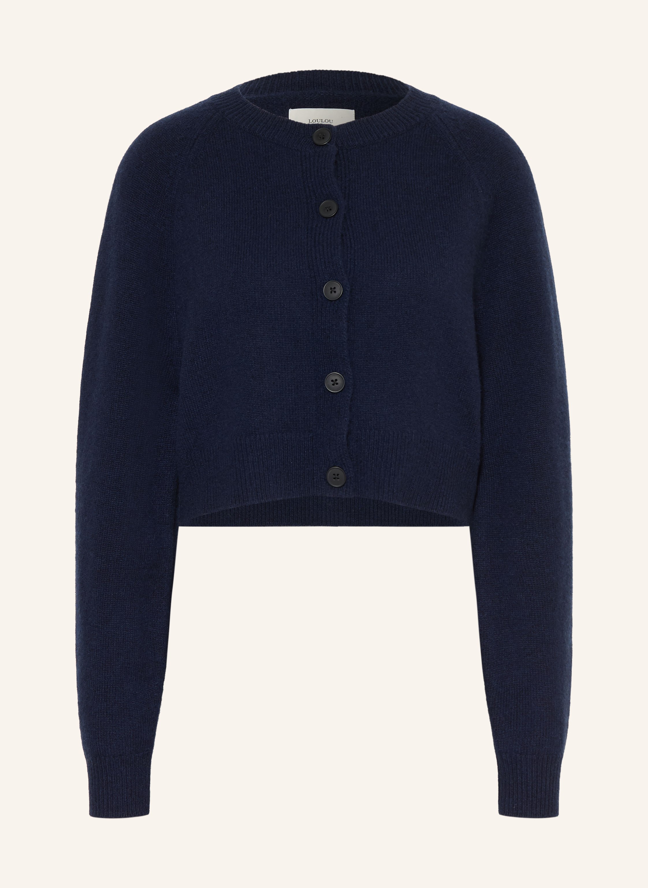 LOULOU DE SAISON Strickjacke HEIKE aus Cashmere
