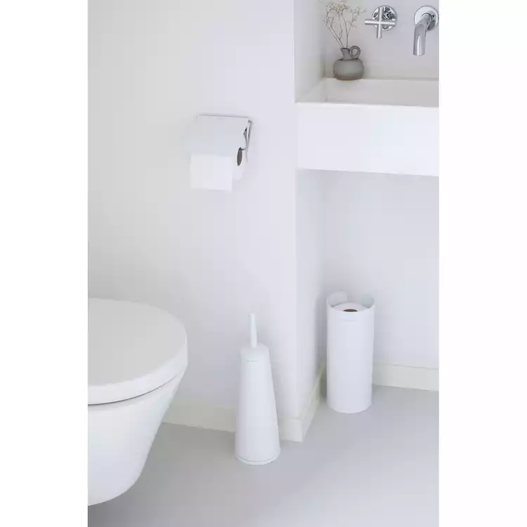 Brabantia Renew 3 Piece Bathroom Set - White