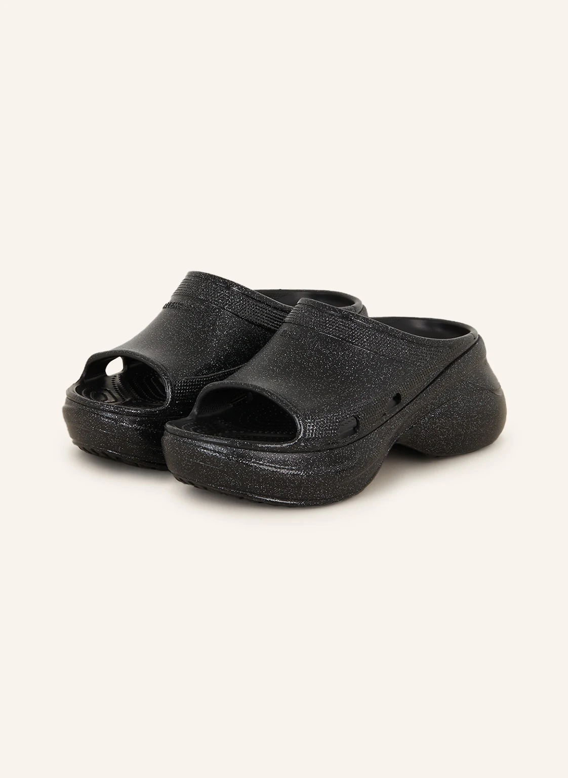 BALENCIAGA Plateau-Pantoletten POOL CROCS EVA