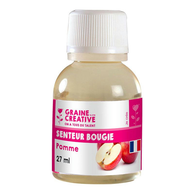 - Parfum pour bougie - senteur Pomme 27 ml