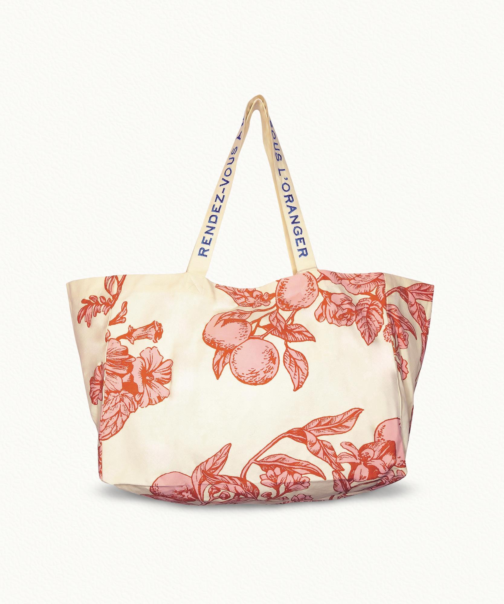Sac Shopping Toile d' Oranger - 100% coton