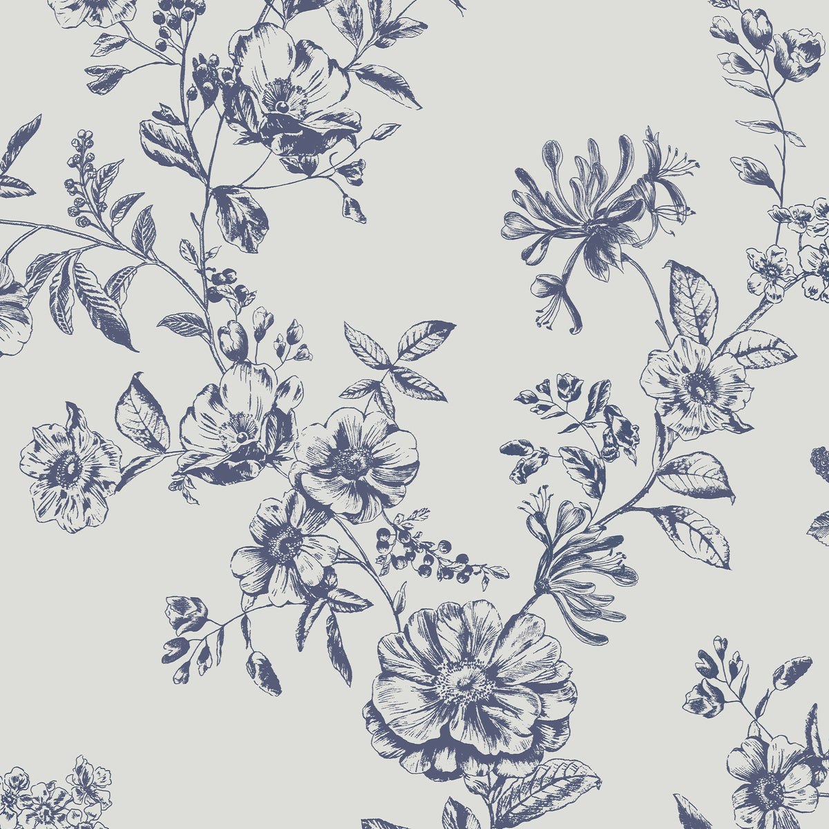 Joules Vliesbehang - Honey Floral - 1005x52